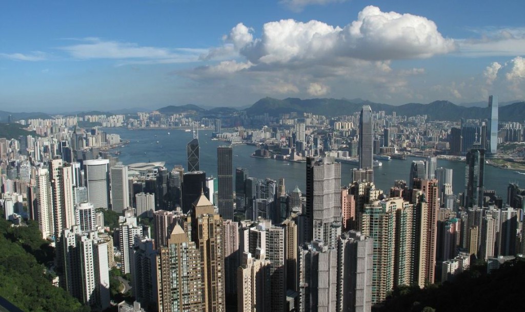 Hong Kong City Skyscrapers Building Booked